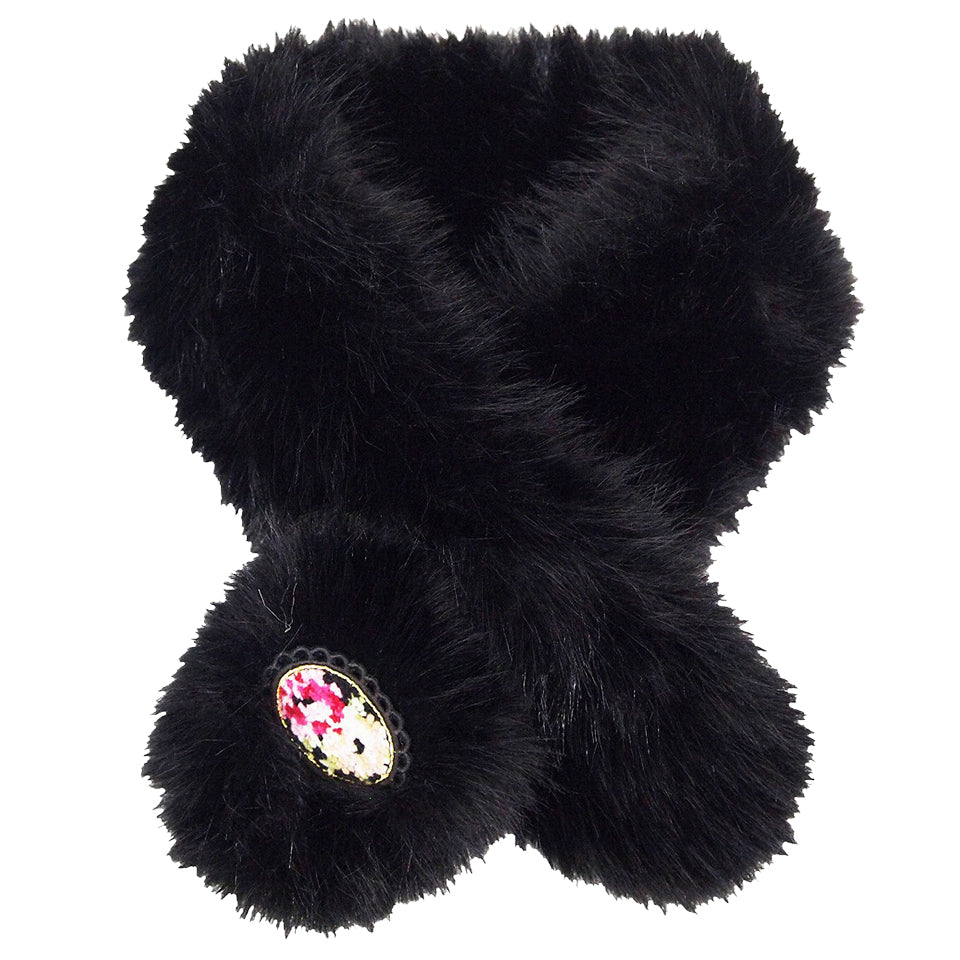 フェイクファーマフラー