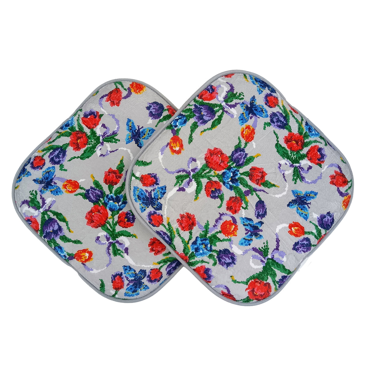 シートクッション 6枚組 洗える へたりにくい中綿 両面使える シェニール織り シートクッション 6枚組 洗える へたりにくい中綿 両面使える