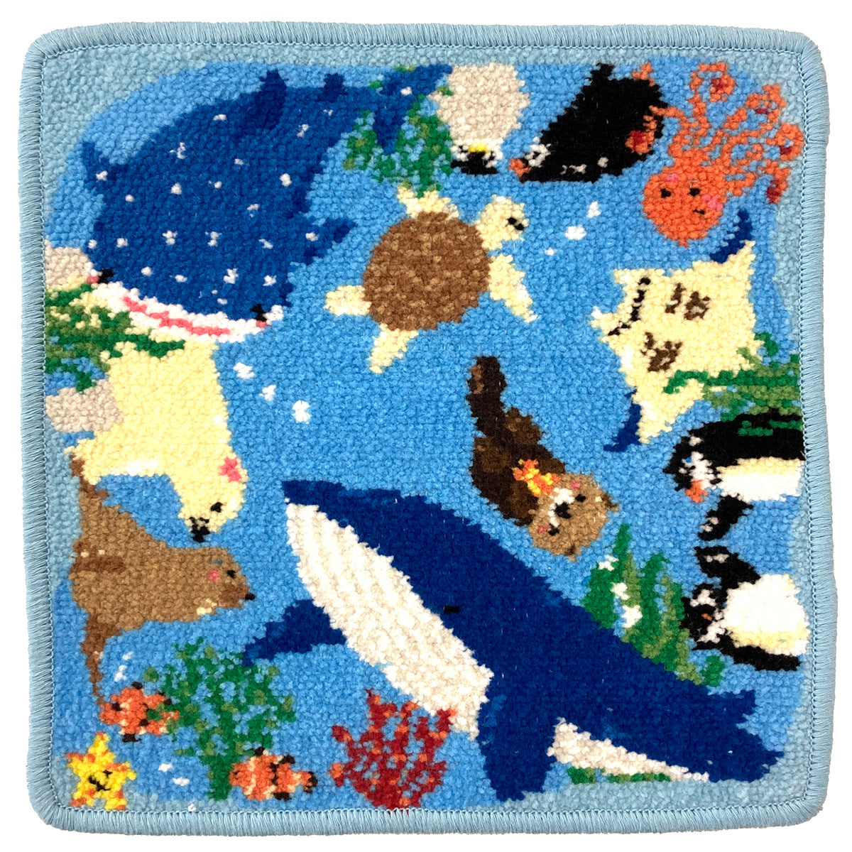 ハンカチ・アクアリウム – シェニール織のカワサキ公式通販