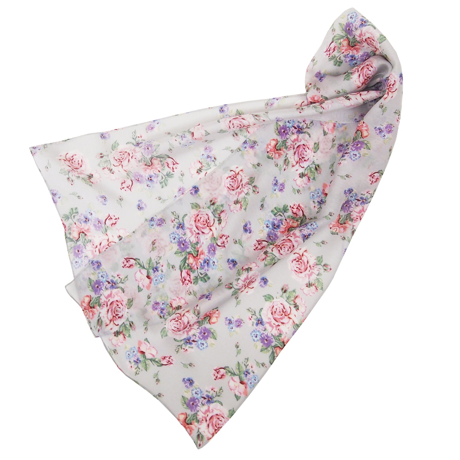 Printed Stole Elegant Rose