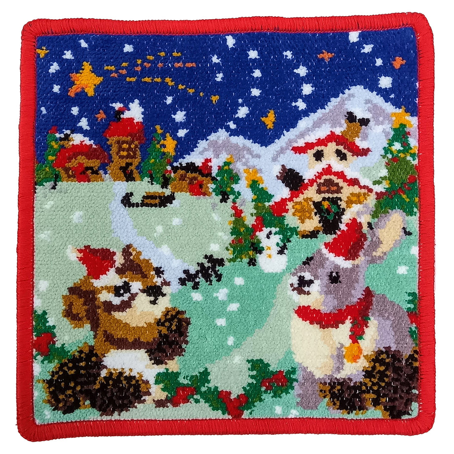 ハンカチ・クリスマスの夜に – シェニール織のカワサキ公式通販