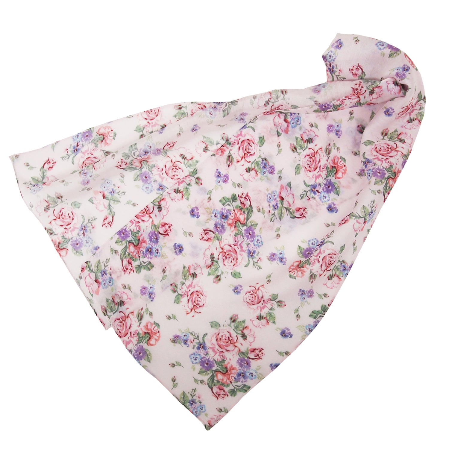 Printed Stole Elegant Rose