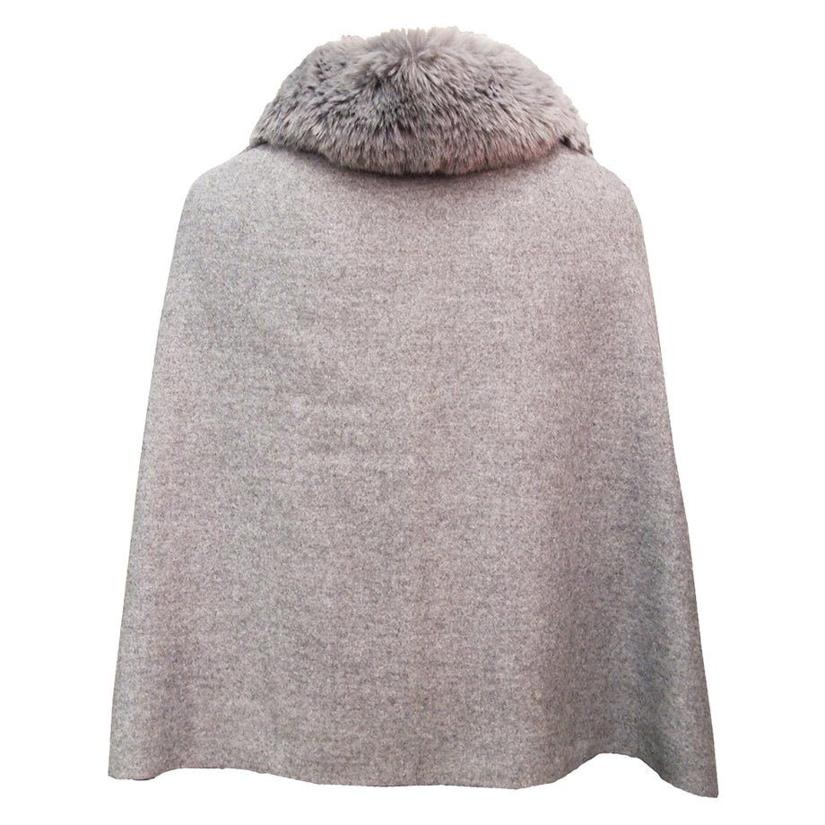 シェニール使いフェイクファーケープ – シェニール織のカワサキ公式通販